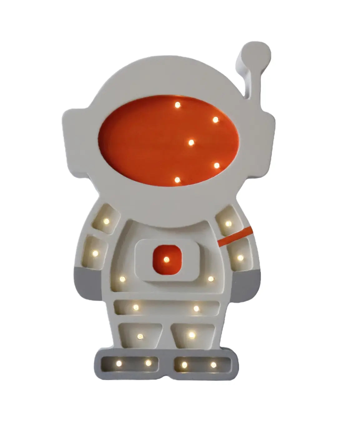 Astronaut | Wooden LED Night Light (Grey)
