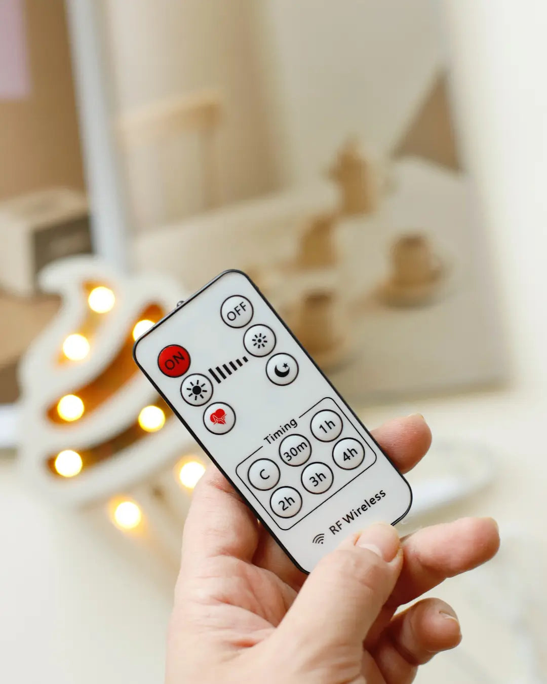 Cupcake | Mini Wooden Night Light for Kids