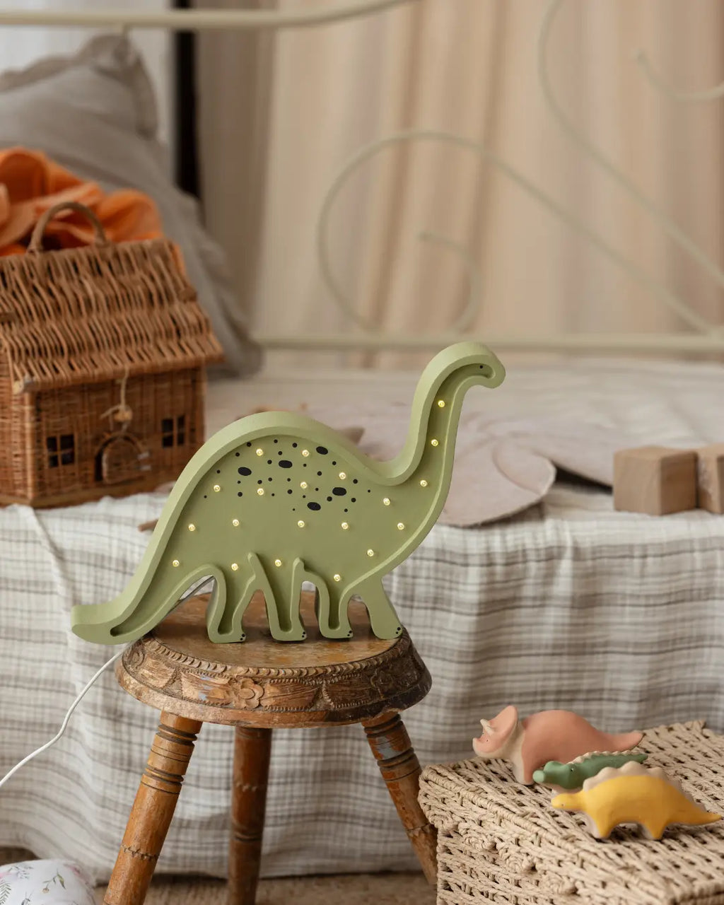Dinosaur | Wooden LED Night Light
