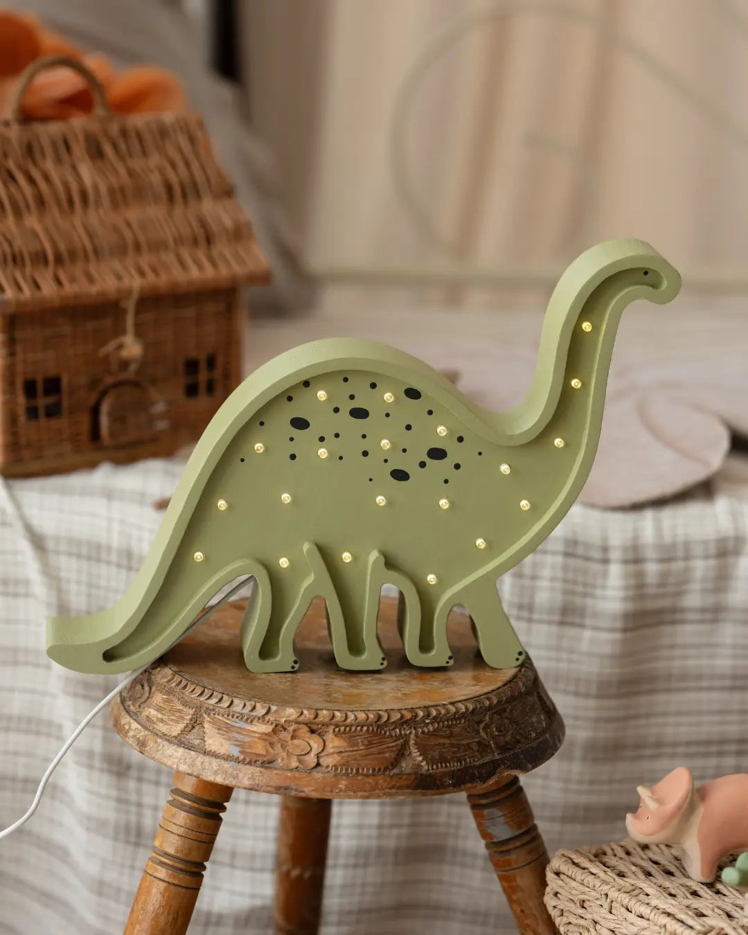 Dinosaur | Wooden LED Night Light