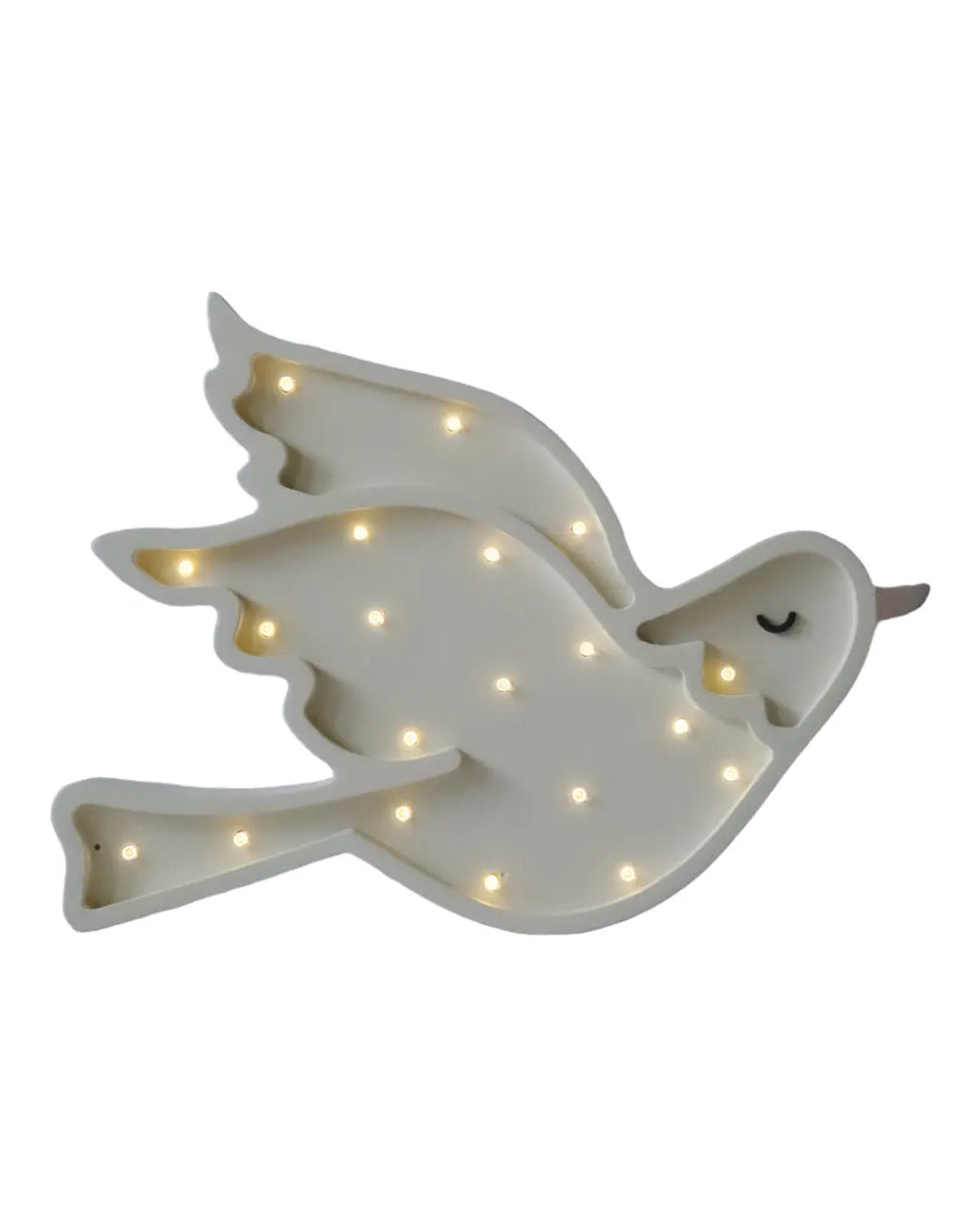 Dove | Wooden LED Night Light (White)