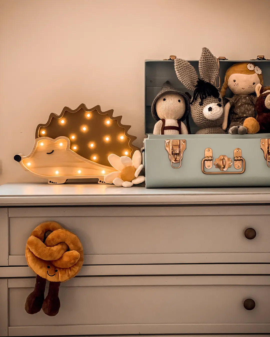 Hedgehog | Wooden LED Night Light