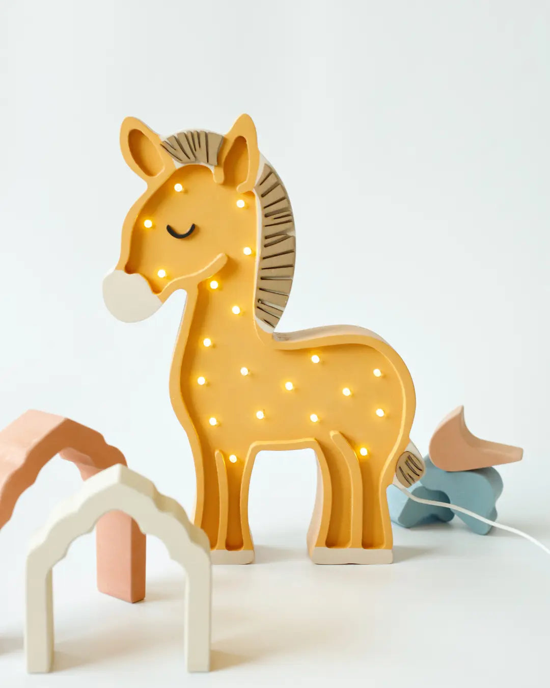 Horse | Wooden LED Night Light for Kids