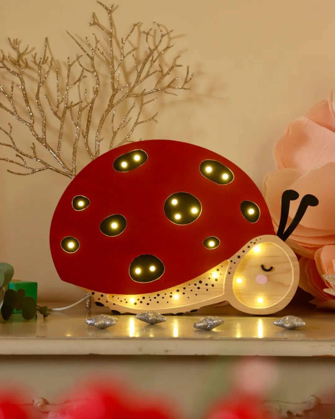 Ladybug | Wooden LED Night Light
