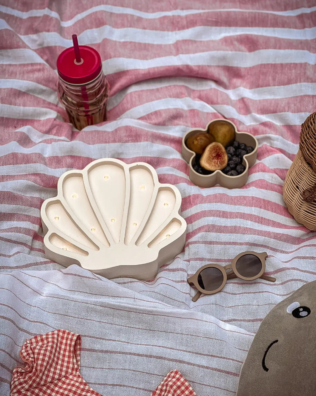 Shell | Mini Wooden Night Light for Kids