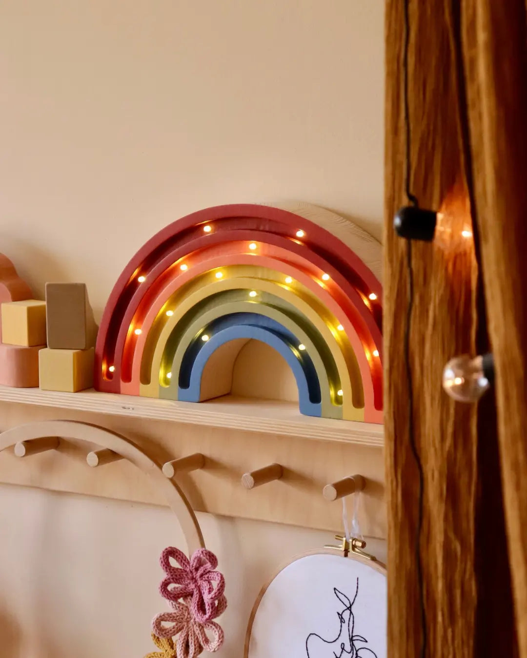 Rainbow | Wooden LED Night Light (Classic)