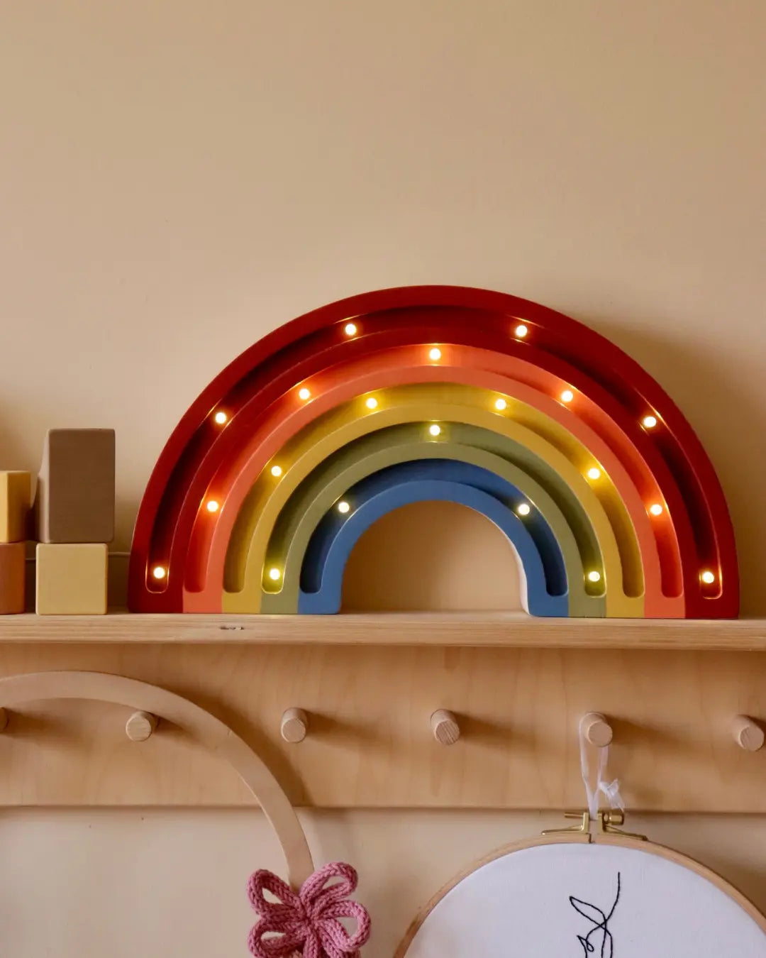 Rainbow | Wooden LED Night Light (Classic)