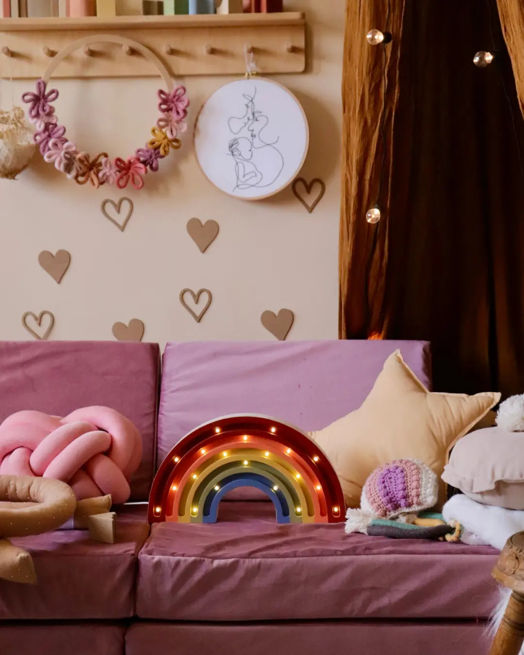 Rainbow | Wooden LED Night Light (Classic)