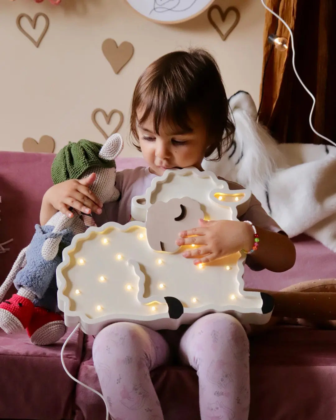 Sheep | Wooden LED Night Light
