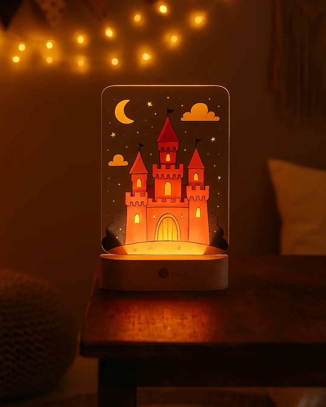 Castle UV Acrylic Night Light