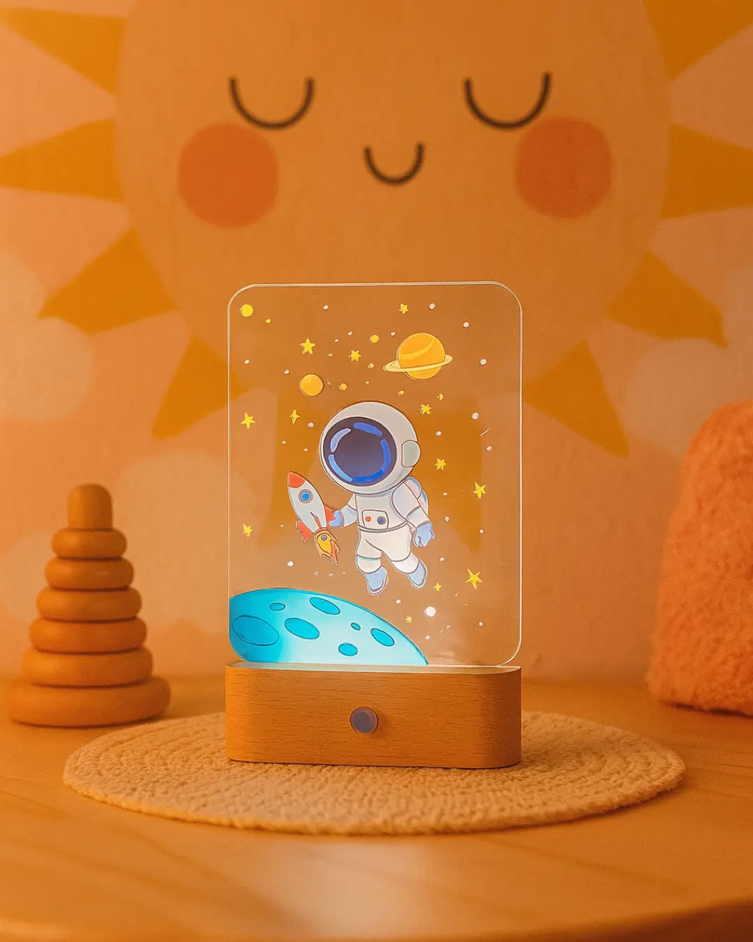Astronaut UV Acrylic Night Light