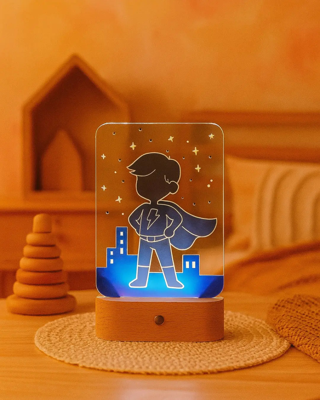 Superhero UV Acrylic Night Light