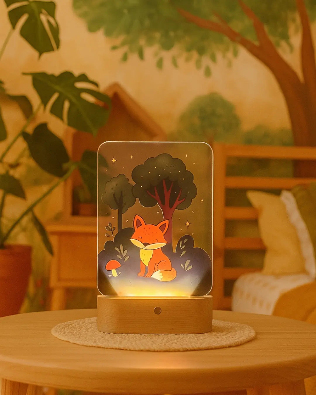 Fox UV Acrylic Night Light