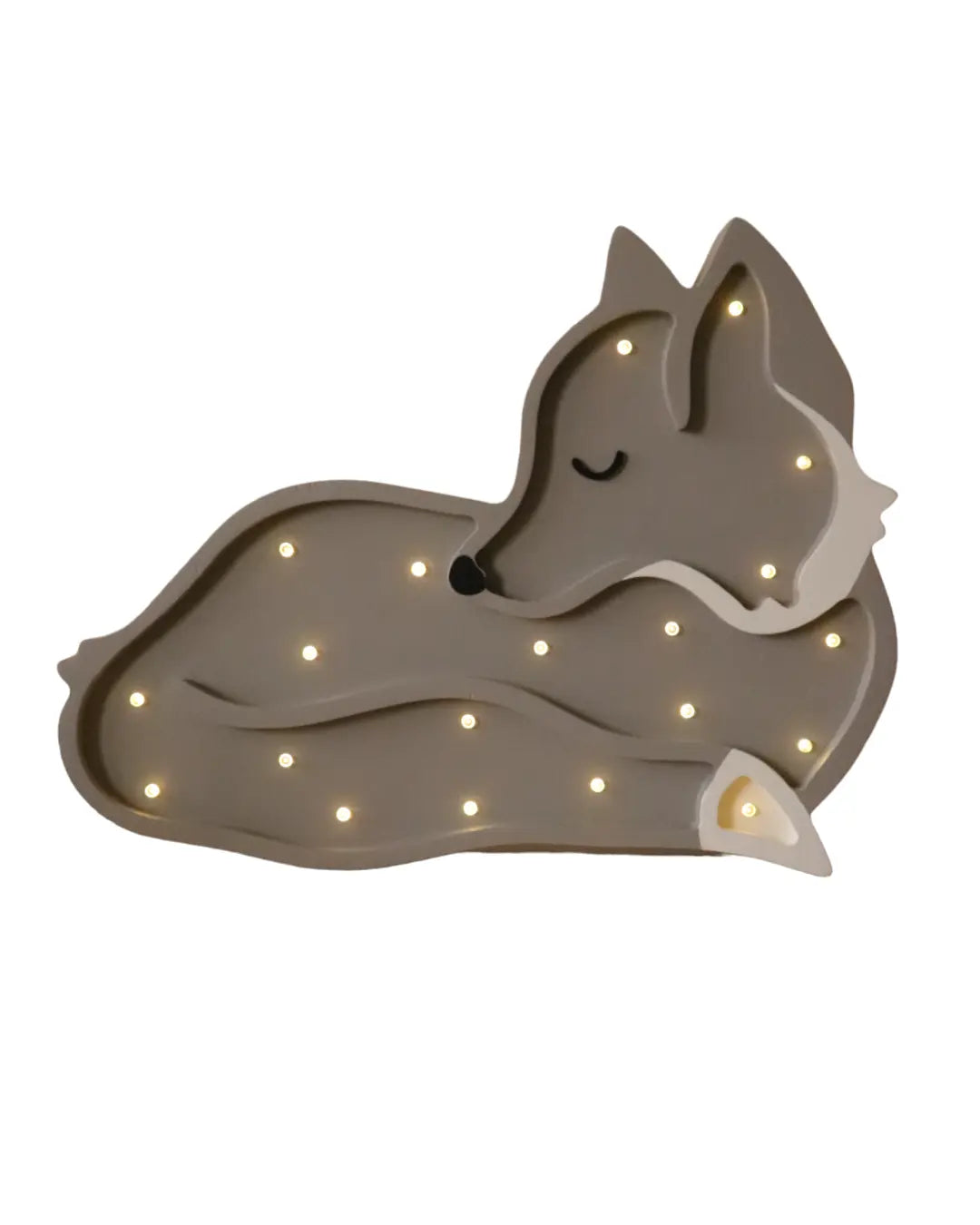 Wolf | Wooden LED Night Light