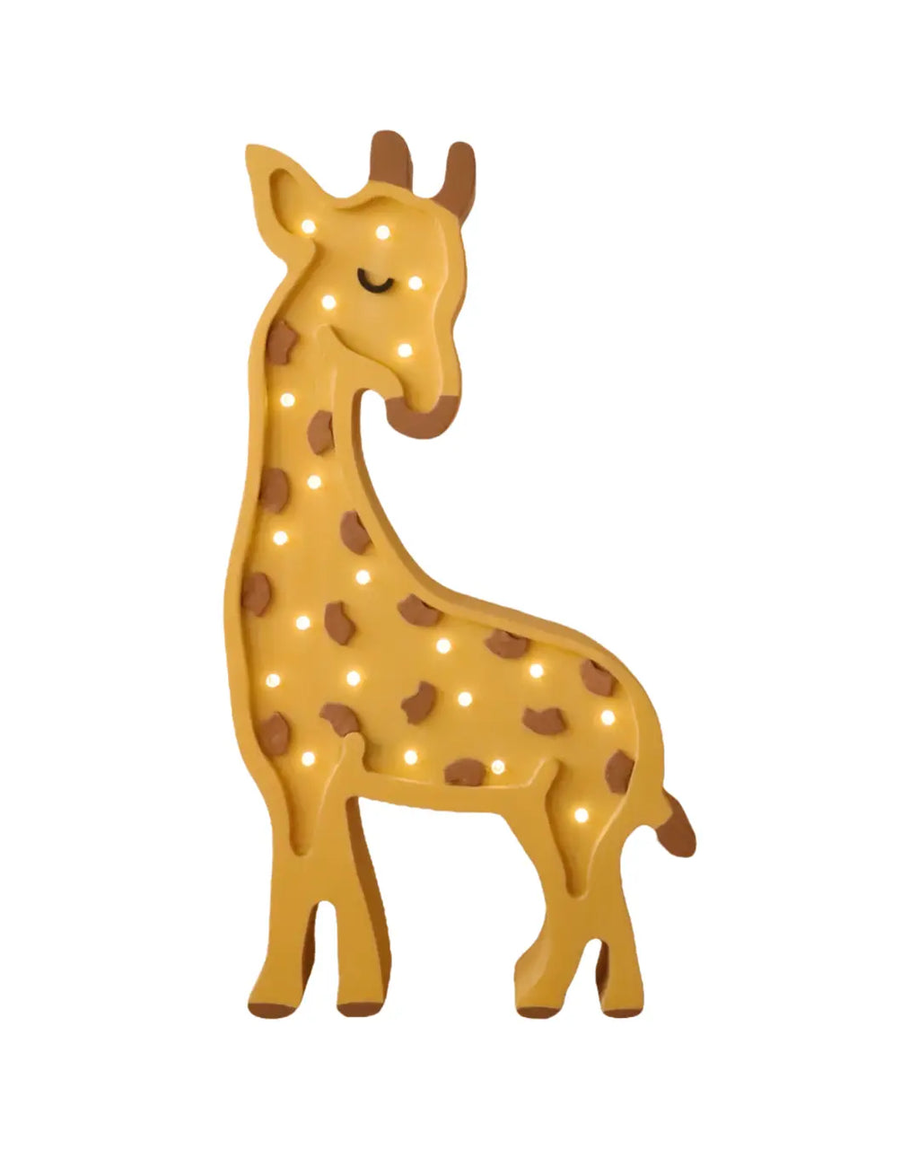 Giraffe | Wooden LED Night Light (Yellow)