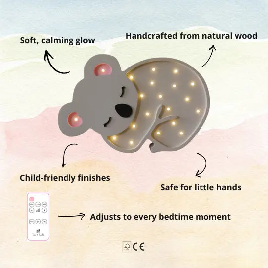 Koala | Wooden LED Night Light