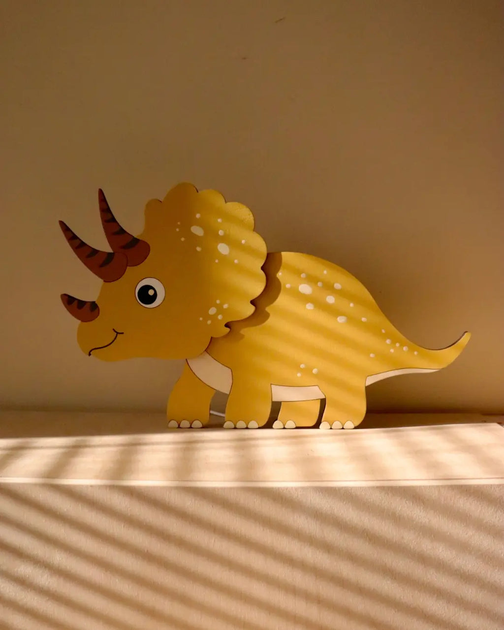 Dinosaur | Wooden Wall Lamp for Kids’ Room