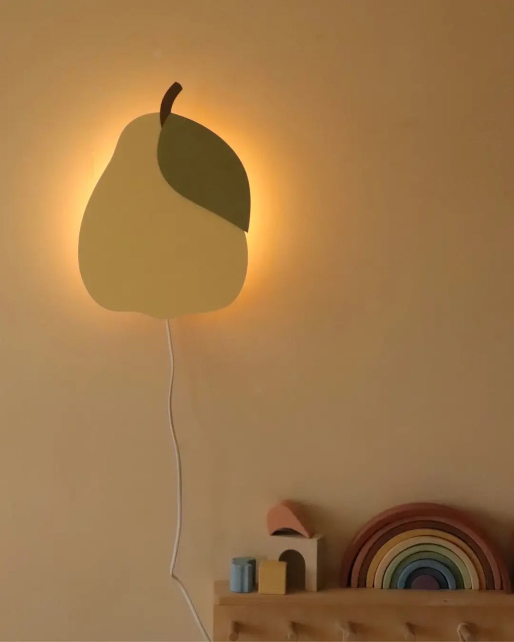 Quince | Wooden Wall Lamp for Kids’ Room